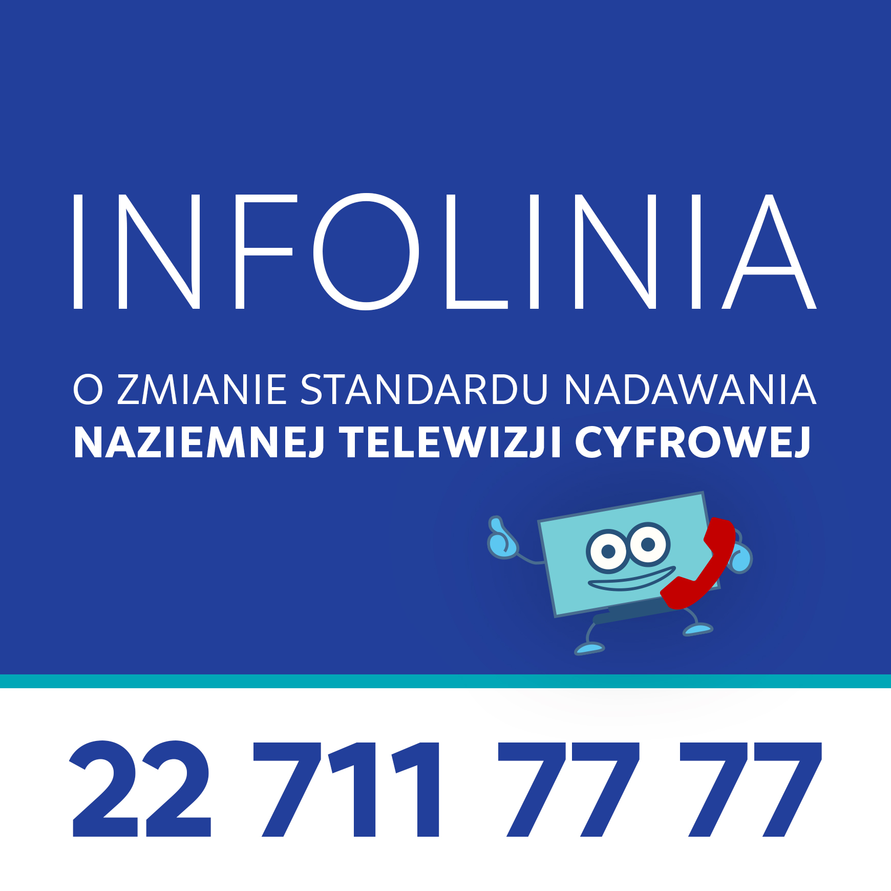 Telewizja Polska uruchomiła INFOLINIĘ – kolejne narzędzie wsparcia dla widzów przed zmianą standardu nadawania